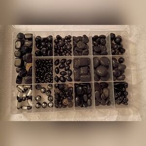 Black Bead Mixed Lot